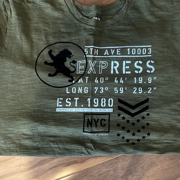 Express mens T-shirts size XL - Picture 2 of 5